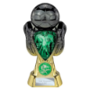 Tournament Heavyweight Green Shirt Carbon Black & Gold 170mm
