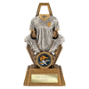 Immense Football Award Antique Silver & Gold 150mm