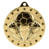 Cascade Stars Football Medal Gold 50mm