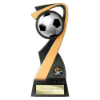 Mania Tower Football Award Carbon Black & Gold 205mm