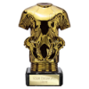 Fusion Viper Legend Football Shirt Black & Gold 135mm