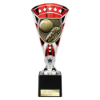 Cobra Star Cup Football Boot & Ball Silver & Red 230mm