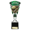 Cobra Star Cup Football Boot & Ball Silver & Green 230mm