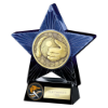 Superstar Goalkeeper Award Blue & Black 140mm