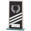 Talisman Multisport Mirror Glass Award Black & Silver 140mm (8mm Thick