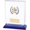 Gladiator Football Glass Award 120mm (10mm Thick)