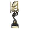 Innov8 Rugby Plastic Trophy Gold & Black 230mm