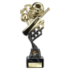 Innov8 Cricket Plastic Trophy Gold & Black 225mm