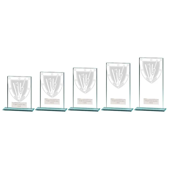 Millennium Cricket Jade Glass Award
