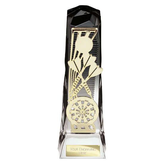 Shard Darts Award Carbon Black & Ice Platinum 230mm