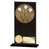 Ikon Hero Darts Glass Award Jet Black 160mm