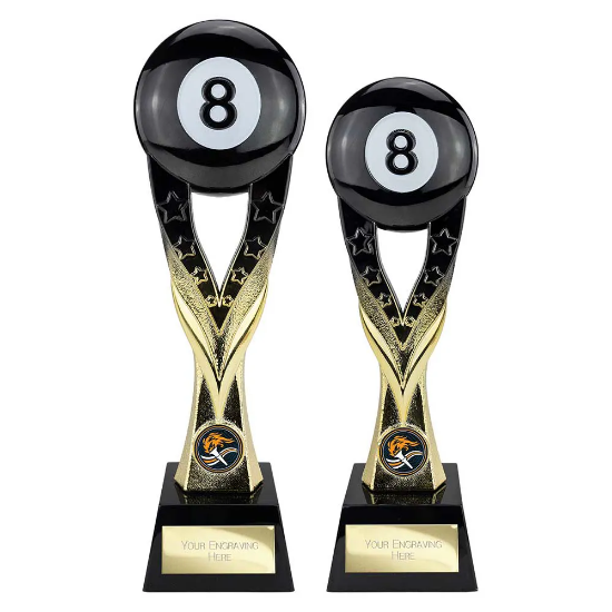 Extreme Pool Award Carbon Black & Gold