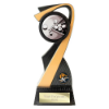 Mania Tower Snooker Award Carbon Black & Gold 205mm