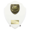 Cobra Shield Lawn Bowls Award Arctic White 175mm