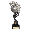 Innov8 Motorsport Plastic Trophy Silver & Black 225mm