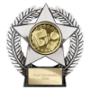 Emperor Star Boxing Plaque Silver 120mm