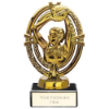 Maverick Legend Netball Award Fusion Gold 125mm