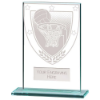 Millennium Netball Jade Glass Award 125mm