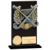 Euphoria Hero Field Hockey Glass Award Jet Black 140mm