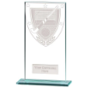 Millennium Hockey Jade Glass Award 160mm