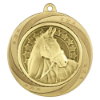 Superstar Equestrian Medal Gold 60mm