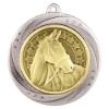 Superstar Equestrian Medal Silver 60mm