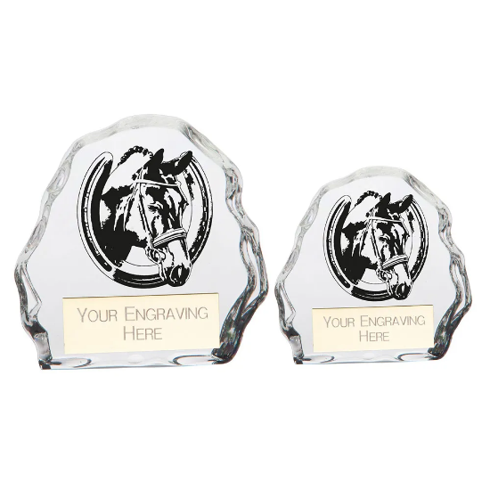 Mystique Equestrian Glass Award