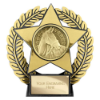 Emperor Star Equestrian Plaque Gold 120mm