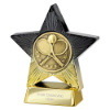 Superstar Tennis Award Black & Gold 110mm