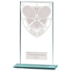 Millennium Tennis Jade Glass Award 160mm