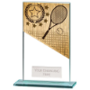 Mustang Tennis Jade Glass Award 140mm