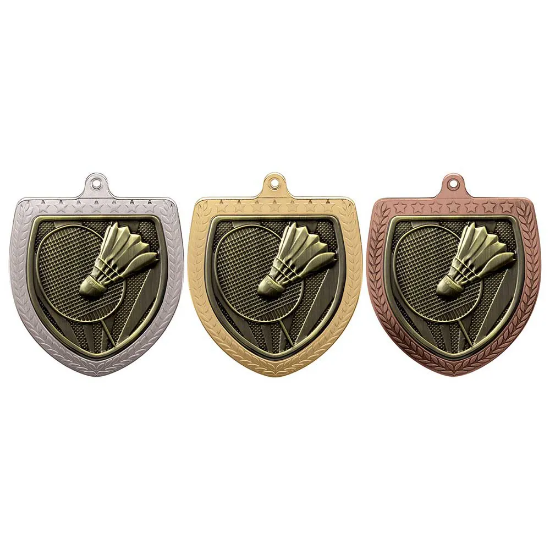 Cobra Badminton Shield Medal