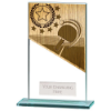 Mustang Table Tennis Jade Glass Award 140mm