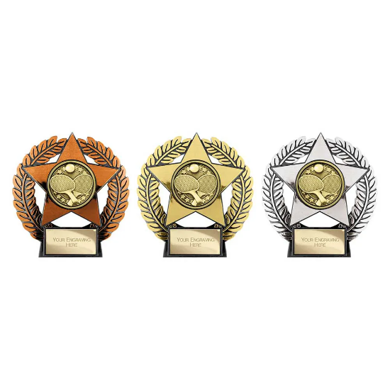 Emperor Star Table Tennis Plaque