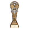 Ikon Tower Pickleball Award Antique Silver & Gold 200mm