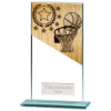 Mustang Basketball Jade Glass Award 160mm