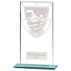 Millennium Swimming Jade Glass Award 160mm