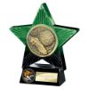 Superstar Gaelic Football Award Green & Black 140mm