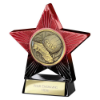 Superstar Gaelic Football Award Red & Black 110mm