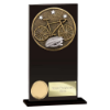 Ikon Hero Cycling Glass Award Jet Black 160mm