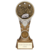 Ikon Tower Cycling Award Antique Silver & Gold 175mm