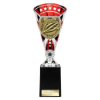Cobra Star Cup Cycling Silver & Red 255mm
