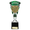 Cobra Star Cup Cycling Silver & Green 230mm