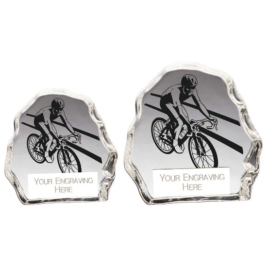 Mystique Cycling Glass Award