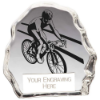 Mystique Cycling Glass Award 90mm