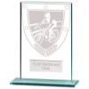 Millennium Cycling Jade Glass Award 125mm
