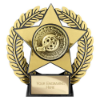 Emperor Star Cycling Plaque Gold 120mm