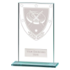 Millennium Clay Pigeon Jade Glass Award 140mm