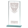Millennium Clay Pigeon Jade Glass Award 180mm