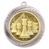 Superstar Chess Medal Silver 60mm